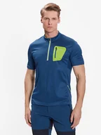 Koszulki rowerowe - CMP Koszulka rowerowa 3C89757T Niebieski Regular Fit - miniaturka - grafika 1