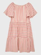 Sukienki i spódniczki dla dziewczynek - United Colors Of Benetton Sukienka letnia 4UCTCV014 Różowy Regular Fit - miniaturka - grafika 1