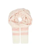 Apaszki i szaliki damskie - Tommy Hilfiger Szal Beach Summer Mono Scarf AW0AW16030 Écru - miniaturka - grafika 1