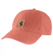 Czapki i chusty sportowe męskie - Czapka z daszkiem Carhartt Odessa Cap Q53 Terracotta - miniaturka - grafika 1