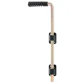 Zawiasy, okucia i inne akcesoria - Zasuwa bramy pionowa stal/PVC 400 x 40 x ⌀16 - miniaturka - grafika 1