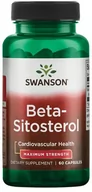 Serce i układ krążenia - Swanson CardioAid Beta Sitosterol Sterole roślinne 60 kapsułek - miniaturka - grafika 1