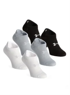 Skarpety Under Armour Essential 6-Pack No Show Socks - black/black/halo gray - Skarpetki i podkolanówki sportowe - miniaturka - grafika 1
