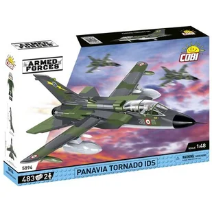 cobi armed forces, samolot panavia tornado ids 483 kl., cobi-5894 - Klocki - miniaturka - grafika 1