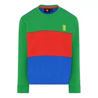 Bluzy dla chłopców - LEGO Bluza chłopięca Jungen LWStorm 211, 867 zielona, 146 - miniaturka - grafika 1