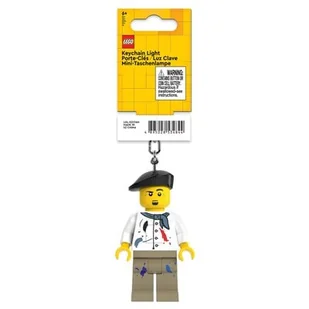 Brelok LEGO Classic Artysta LGL-KE216H z latarką - Breloczki dla dzieci - miniaturka - grafika 1