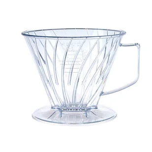 Plastikowy dripper HARIO Pegasus 03 PRZEŹROCZYSTY - Zaparzacze i kawiarki - miniaturka - grafika 1