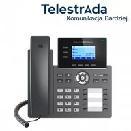 Telefonia VoIP - TELESTRADA Telefon sekretarski VoIP Grandstream GRP 2604 HD - miniaturka - grafika 1