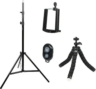 Statyw Blow 79-194# Tripod blow statyw do telefonu z uchwytem bs18 - Statywy fotograficzne - miniaturka - grafika 1