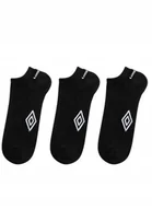 Skarpetki męskie - ZESTAW 3 PAR SKARPETEK STOPKI UMBRO 35-38 CZARNE - miniaturka - grafika 1