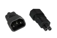 Wtyczki i adaptery - Noname PLUG IEC 320-C14M TO IEC - miniaturka - grafika 1
