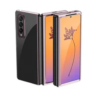 Etui i futerały do telefonów - Hurtel Plating Case etui Samsung Galaxy Z Fold 4 pokrowiec z metaliczną ramką różowe - miniaturka - grafika 1