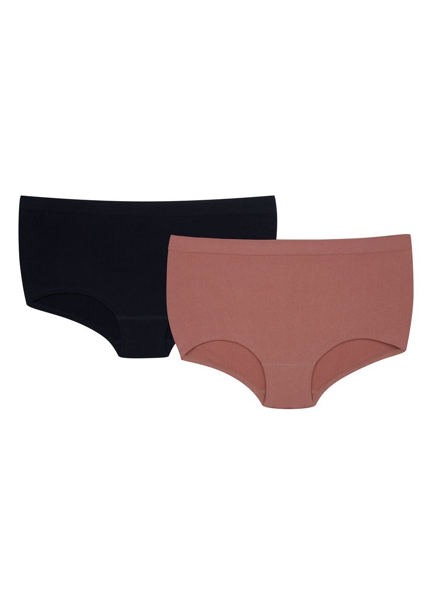 Majtki szorty Bait 2-pak Henderson czarny, mauve XL