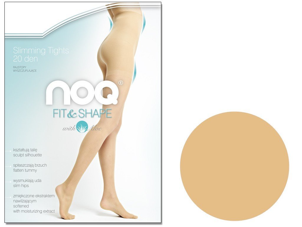 Rajstopy Wyszczuplające Slimming 20 Den Naturel 3