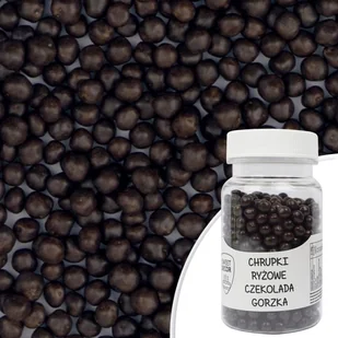 Posypka CHRUPKI RYŻOWE W CZEKOLADZIE DESEROWEJ Sweet Decor, 40 g - Dodatki do ciast w proszku - miniaturka - grafika 1