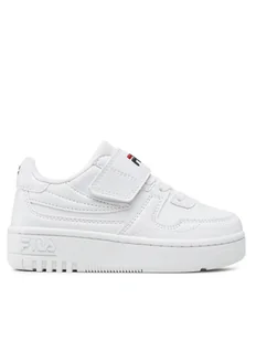Fila Sneakersy Fxventuno Velcro Kids FFK0012.10004 Biały - Buty dla dziewczynek - miniaturka - grafika 1
