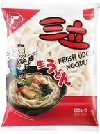 Makaron - ŚWIEŻY MAKARON UDON GRUBY AZJATYCKI DO ZUPY KUCHNIA ŚWIATA SAMLIP 200G - miniaturka - grafika 1
