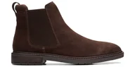Botki męskie - Clarks Clarkdale Hall Sztyblety męskie zamsz 41,5 - miniaturka - grafika 1