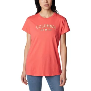 Koszulka damska Columbia Trek Graphic Tee z krótkim rękawem Koszulka damska Colu - Koszulki i topy damskie - miniaturka - grafika 1