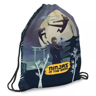 Ninjas in the Dark: Worek gimnastyczny - 32 x 42 cm - Worki na buty - miniaturka - grafika 1