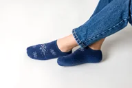 Skarpetki damskie - Stopki 132-035 Jeans (Rozmiar 35/37) - miniaturka - grafika 1