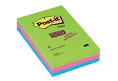 Gadżety  do biura - Karteczki Post-it Super Sticky, 3 x 90 sztuk - miniaturka - grafika 1