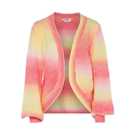 Kurtki damskie - myMo Damska kurtka z dzianiny w kolorze tęczy nylon różowy żółty wielokolorowy rozmiar XL/XXL, Różowy, żółty, wielokolorowy, XL - miniaturka - grafika 1