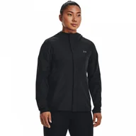 Kurtki damskie - Damska kurtka treningowa Under Armour UA Stormproof Cloudstrike 2.0 Jacket - czarna - miniaturka - grafika 1