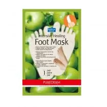 PUREDERM Intensive Healing Foot Mask Jabłko 1 para 105701-uniw - Pielęgnacja stóp - miniaturka - grafika 1