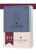 Zestaw zeszytów A5 Academy 2+1 gratis - Zeszyty szkolne - miniaturka - grafika 1