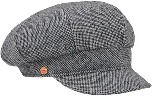 Czapka Newsboy Coco Tweed by Mayser, niebieski, L (59-60 cm) - Czapki dla dzieci - miniaturka - grafika 1