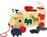 Sortery dla dzieci - Small Foot Design sorter Autobus ze zwierzętami - miniaturka - grafika 1