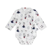 Body dla niemowląt - Body niemowlęce z długim rękawem 50 Marynarz - miniaturka - grafika 1