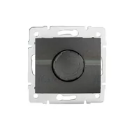 Wyłączniki światła i elektryczne - Kanlux Ściemniacz obrotowy 500W - z filtrem LOGI 02-1160-141 gr 25260 - miniaturka - grafika 1