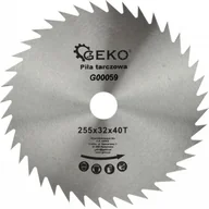 Tarcze do pił - Geko TARCZA DO DREWNA 250X32X40T B/W G00059 - miniaturka - grafika 1