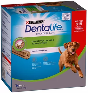 Dentalife Purina Dentalife codzienna pielęgnacja zębów dla dużych psów - 18 sztuk (6 x 106 g) - Przysmaki dla psów - miniaturka - grafika 1