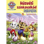 Edukacja przedszkolna - Psi Patrol - Wielkanocna feeria barw - Książeczka z wycinankami - miniaturka - grafika 1