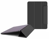 Etui do tabletów - Pomologic Book Cover - etui pokrowiec Magnetyczny cienki obudowa ochronna do iPad Pro 11" M4 (2024) (antracite) - miniaturka - grafika 1