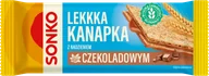 Ciastka - SONKO Lekkka kanapka z nadzieniem czekoladowym 30g - miniaturka - grafika 1