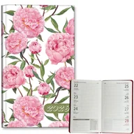 Kalendarze - Kalendarz 2026 A6 tygodniowy Peonie - kalendarz - miniaturka - grafika 1