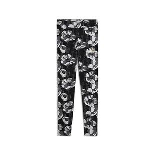 PUMA Legginsy dziewczęce Ess+ Class Act, AOP G - Legginsy - miniaturka - grafika 1