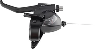 Shimano Shimano ST-EF41 Dźwignia hamulca / przerzutki lewy 3s, black 2020 Dźwignie hamulców tarczowych E-STEF41LBL - Części rowerowe - miniaturka - grafika 1