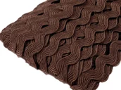 Taśmy klejące - Taśma zygzak ( 1 mb ) Brązowa - miniaturka - grafika 1