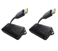 Powerbanki - Baseus Dwupak Bipow 2 Digital Display 20000mAh 20W Czarny - miniaturka - grafika 1