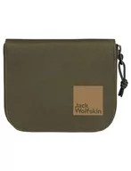 Portfele - Jack Wolfskin Unisex Konya Wallet portfel z akcesoriami podróżnymi, Island Moss, Island Moss, jeden rozmiar - miniaturka - grafika 1