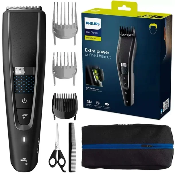 Maszynka Do Strzyżenia Włosów Brody Męska Philips Hc5632/15 Zestaw Nasadki