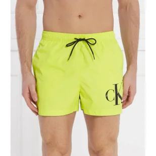 Calvin Klein Swimwear Szorty kąpielowe DRAWSTRING | Regular Fit - Kąpielówki męskie - miniaturka - grafika 1