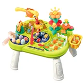 Zabawki interaktywne dla dzieci - KOLOROWY STOLIK INTERAKTYWNY DLA MALUCHA GRY ZRĘCZNOŚCIOWE - miniaturka - grafika 1