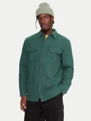 Koszule męskie - Quiksilver Koszula Husson EQYWT04668 Zielony Regular Fit - miniaturka - grafika 1