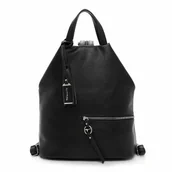 Plecaki - Tamaris Nele Plecak miejski 40 cm black - miniaturka - grafika 1